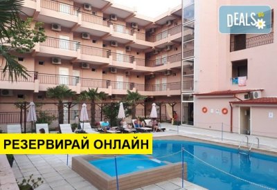 Нощувка на база AI в Golden Beach Hotel 3*, Метаморфоси, Халкидики