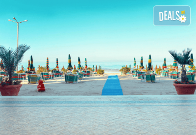 Почивка в Дуръс, Албания: 7 нощувки на база All Incl. в хотел Horizont 4*, транспорт