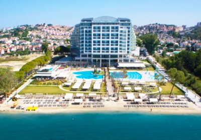Луксозна Нова година в Кушадасъ, Турция! 4 нощувки на база All Inclusive ULTRA + новогодишен куверт в хотел Amara Sea Light 5*