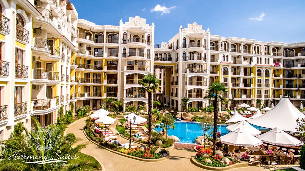Еднодневен пакет в апартамент за 2+2 или 3-ма + басейн от Апарткомплекс Harmony Suites 4,5 6 Monte Carlo, Слънчев бряг - Снимка 