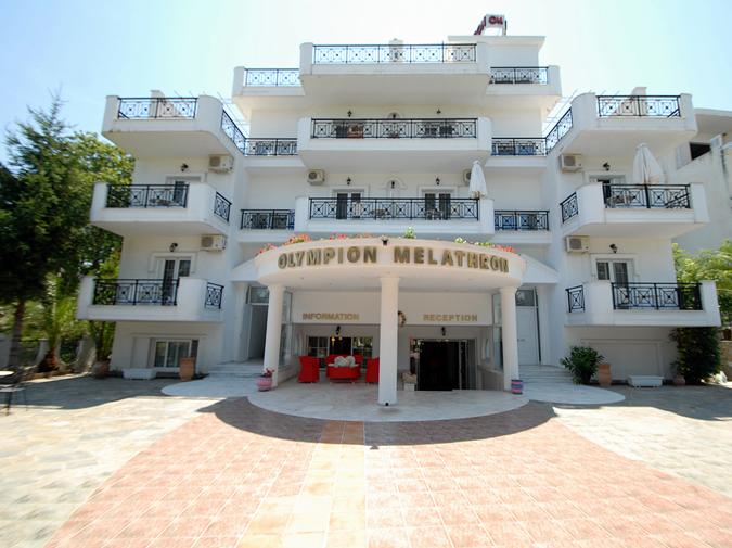 Майски празници: 3 нощувки със закуски и вечери в хотел Olympion Melathron 3*, Олимпийска Ривиера, Гърция! - Снимка 