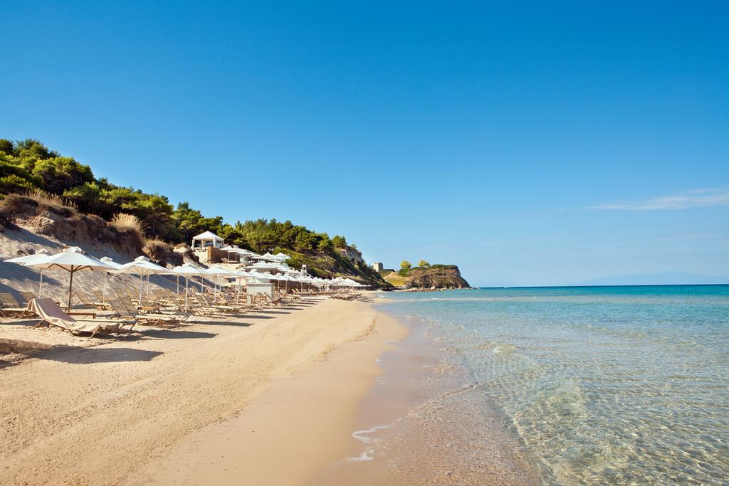 Ранни резервации: 5 нощувки със закуски и вечери в Sani Beach Hotel & SPA 5*, Халкидики, Гърция през Май! - Снимка 23