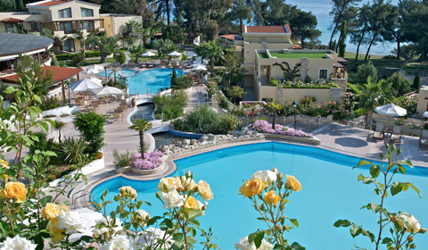 5 нощувки със закуски и вечери в хотел Aegean Melathron Thalasso SPA 5*, Калитея, Халкидики, Гърция през Септември!