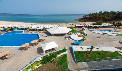 Ранни резервации: 5 нощувки със закуски и вечери в хотел Blue Dream Palace 4*, о.Тасос, Гърция през Май и Юни!