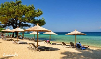 Ранни записвания: 3 нощувки със закуски и вечери в Louloudis Hotel 3*, о.Тасос, Гърция през Септември!