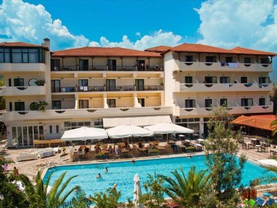 През Юли: 7 нощувки, All Inclusive в хотел San Pantеleimon 4*, Олимпийска ривиера, Гърция!