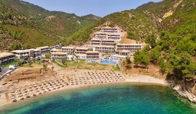 Ранни записвания: 2 нощувки със закуски и вечери в Thassos Grand Resort 5*, о.Тасос, Гърция през Септември! Деца до 5,99г. - безплатно!