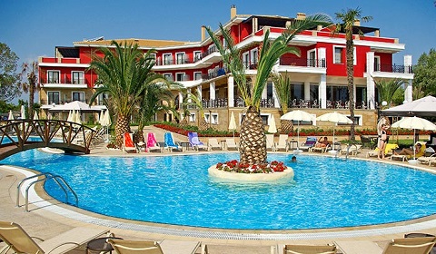 Last minute! 5 нощувки със закуски и вечери в хотел Mediterranean Princess 4*, Олимпийска Ривиера, Гърция през Юни!