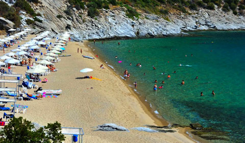Ранни резервации: 3 нощувки, Ultra All Inclusive в Bomo Club Tosca Beach 4*, Кавала, Гърция през Май!