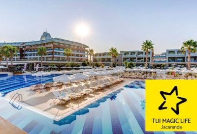 НОВО! ТУРЦИЯ, SUPER LUX! СИДЕ, TUI Magic Life Jacaranda 5*, Premium! ЧАРТЪР + 7 нощувки на база ULTRA ALL INCLUSIVE на цени от 936 лв. на ЧОВЕК!