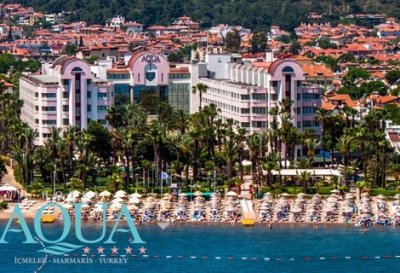 Лято 2020 в МАРМАРИС, с автобус, AQUA HOTEL 5 *: Транспорт + 7 нощувки на база ALL INCLUSIVE само за 900 лв. на ЧОВЕК!
