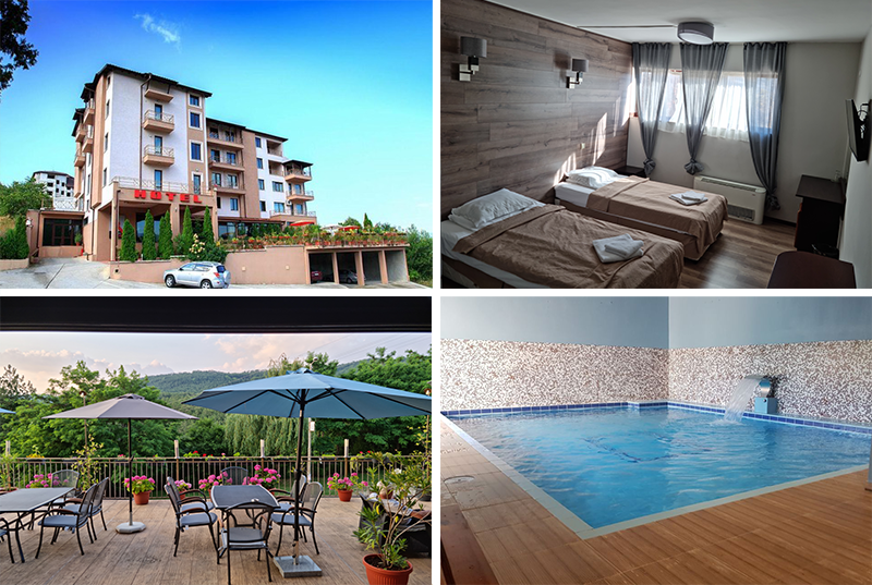 Пакет със закуска и вечеря + басейн, джакузи, сауна и парна баня в Хотел Тайм аут, Сандански