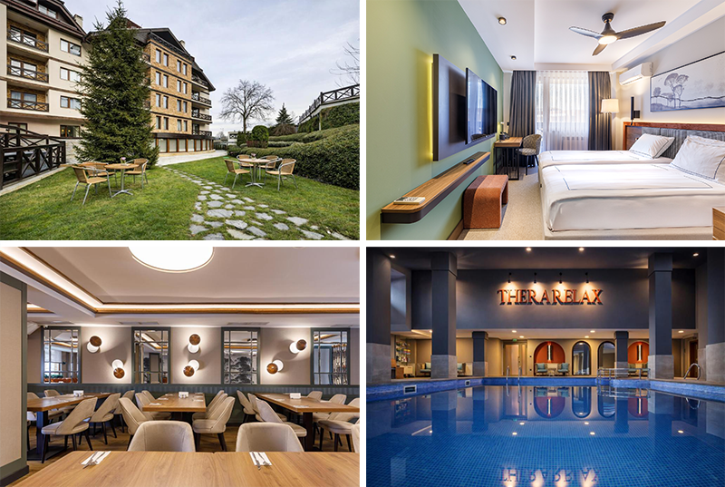 Пакети със закуска или закуска и вечеря, СПА, минерални басейни от Регнум Банско Ски Хотел и СПА 5*