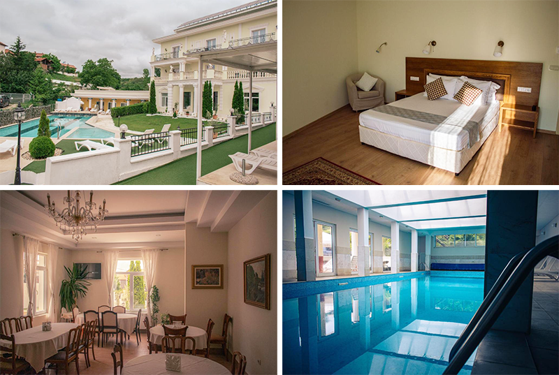 Еднодневен пакет със закуска и вечеря + ползване на минерален басейн в Хотел Алексион Палас, Огняново