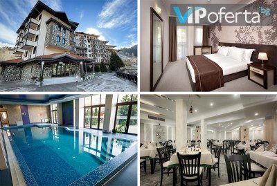 Еднодневен пакет със закуска и вечеря + закрит басейн, СПА в Хотел Родопски дом, Чепеларе