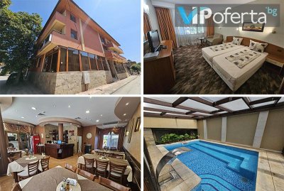 5 нощувки Делник на човек със закуска, обяд и вечеря + 20 лечебни процедури + басейн в Семеен Хотел Жери, Велинград