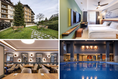 Пакети със закуска или закуска и вечеря, СПА, минерални басейни от Регнум Банско Ски Хотел и СПА 5*