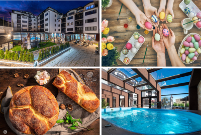 Тридневен пакет на база All Inclusive Light,  празничен обяд и SPA пакет + музикална програма, детски забавления от Апарт хотел Роял, Банско