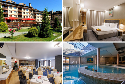 All inclusive пакети + Празнична програма, басейн и термална зона в Апартхотел Вихрен Роял Палас 4*, Банско