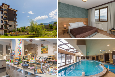 Аll inclusive пакет за двама, солен басейн и СПА от Хотел St. George Ski & Holiday, Банско