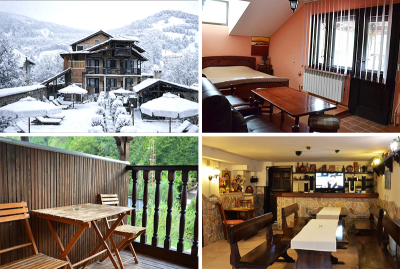 Наем на къща за до 16 възрастни със закуски, обяди и вечери в Семеен Хотел Къщата, Рибарица