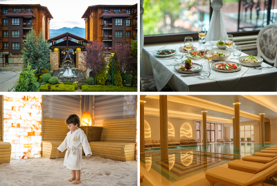 Делнични пакети за Двама със закуска и вечеря + минерални басейни и обновена СПА зона от Макси Парк Хотел и СПА 5*