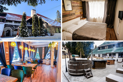 Пакет със закуска, опция за обяд и вечеря + ползване на СПА център в Хотел Бреза***, Боровец