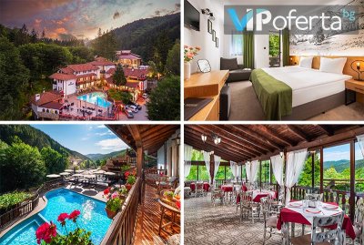 Делничен пакет със закуска и вечеря за Двама + минерален басейн и релакс зона в Семеен хотел Алфарезорт Термал Чифлика***