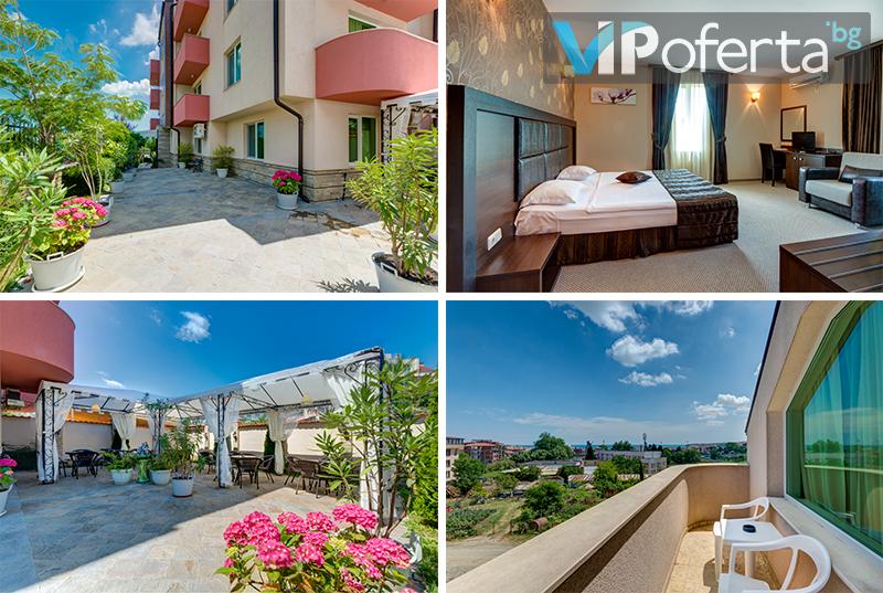 Еднодневен пакет за нощувка, безплатен паркинг в Сиена Хаус***, Созопол