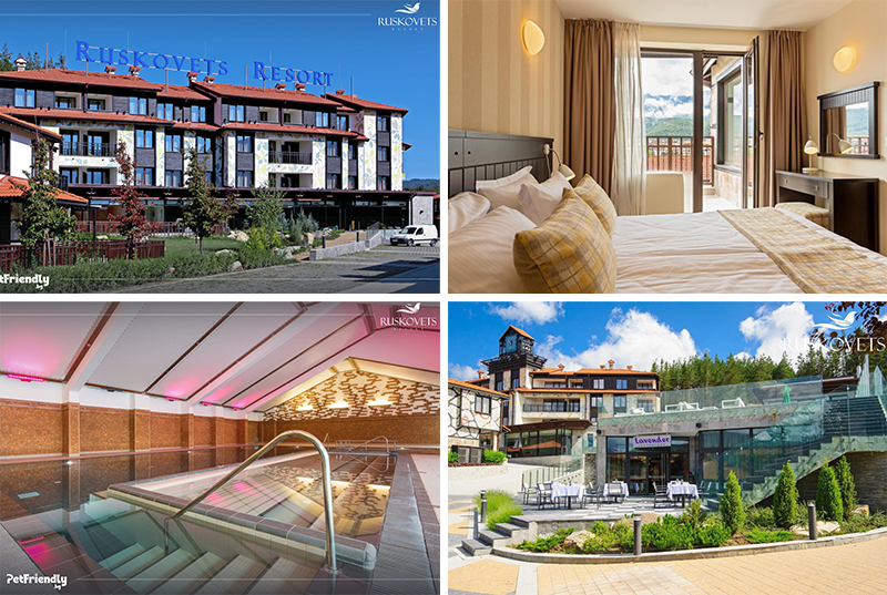 Пакети за двама или четирима със закуски и вечери + СПА & Уелнес зона с минерална вода от Комплекс Русковец Резорт, Добринище