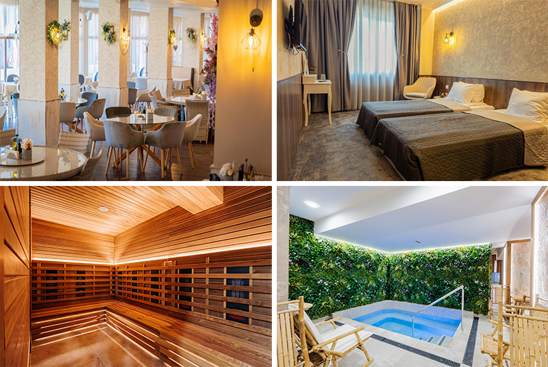 Двудневен пакет със закуски и празнична вечеря + wellness centre от Форум Спорт Палас, Дряново