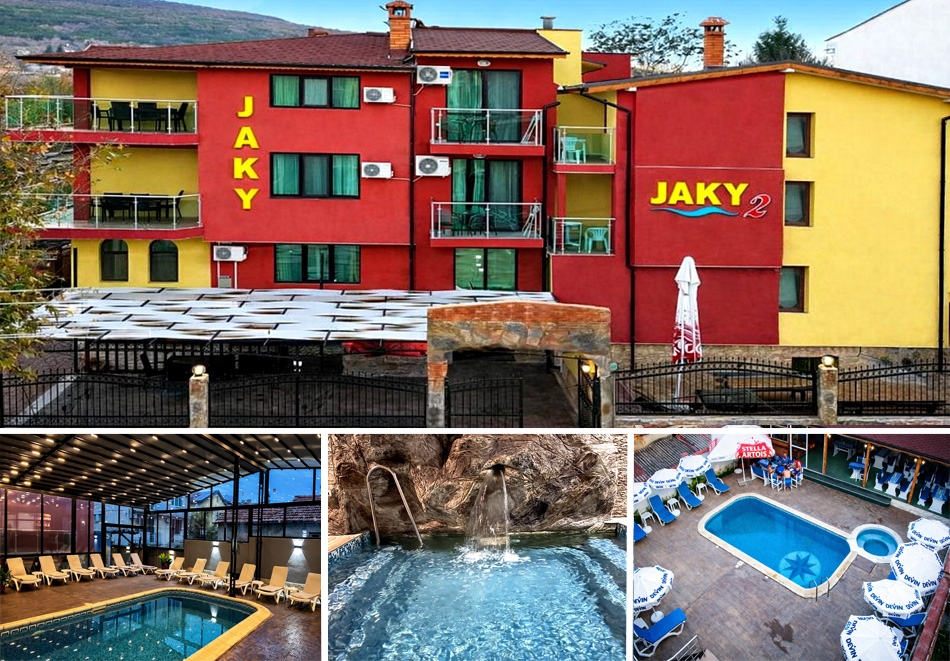 Почивка в Кранево: Нощувка на човек със закуска + външен или вътрешен плувен басейн и релакс зона от хотел Жаки