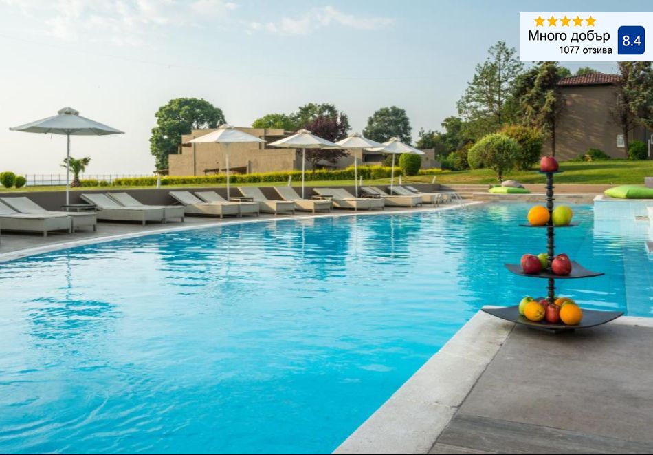 Промо оферта на първа линия в Литохоро, Гърция: Нощувка на човек на база All Inclusive + 3 басейна в Dion Palace Resort & Spa 5*