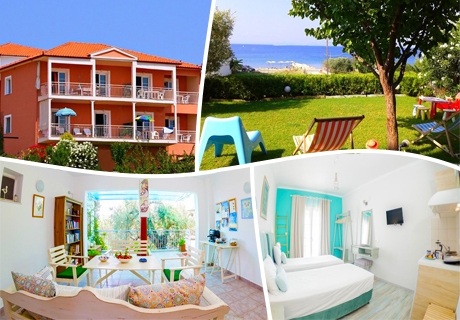 ТОП СЕЗОН на метри от плажа в Никити! Нощувка за двама, трима или четирима в комплекс Summer House, Гърция!