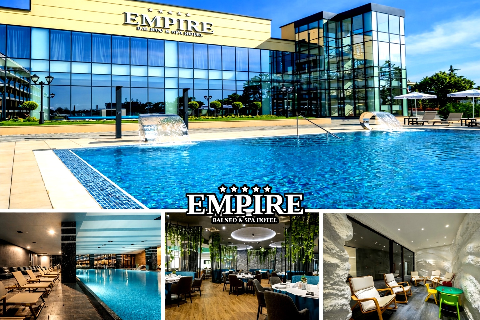 За 1-ви май в Хисаря: Нощувка на човек със закуска и вечеря + откриване на външните басейни, парти и много музика със специален гост - Майк Сакс + вътрешни минерални басейни и СПА зона от СПА хотел Империя*****