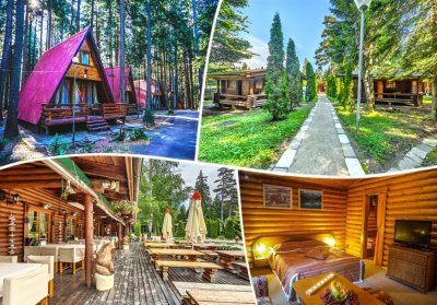 Нощувка в напълно оборудвана къща за до 5 човека + басейн и сауна във Вилни селища Ягода и Малина, Боровец