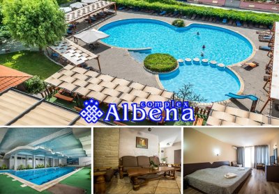 2+ нощувки на човек със закуски и вечери + външен, вътрешен басейн с минерална вода и релакс зона от хотел Албена, Хисаря