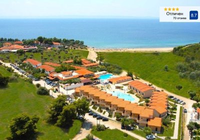 На първа линия в Метаморфоси, Гърция: Нощувка на човек на база All Inclusive + басейн в Village Mare Hotel 4*. Дете до 12г. БЕЗПЛАТНО!