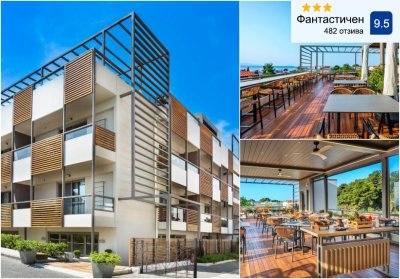 На 300м. от плажа в Метаморфоси, Гърция: Нощувка на човек със закуска в Hotel Vozina