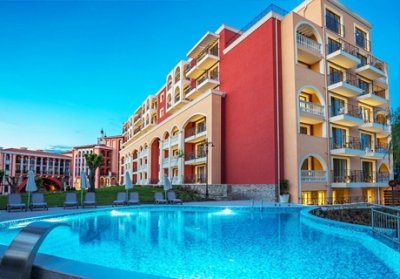 Нощувка на човек на база Ultra All Inclusive + басейни и анимация за деца и възрастни от Феста Виа Понтика**** Поморие