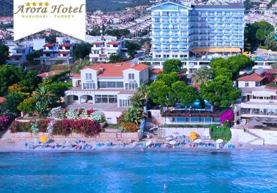На първа линия в Кушадасъ, Турция: Автобусен транспорт + 7 All Inclusive нощувки на човек в Arora Hotel 4*