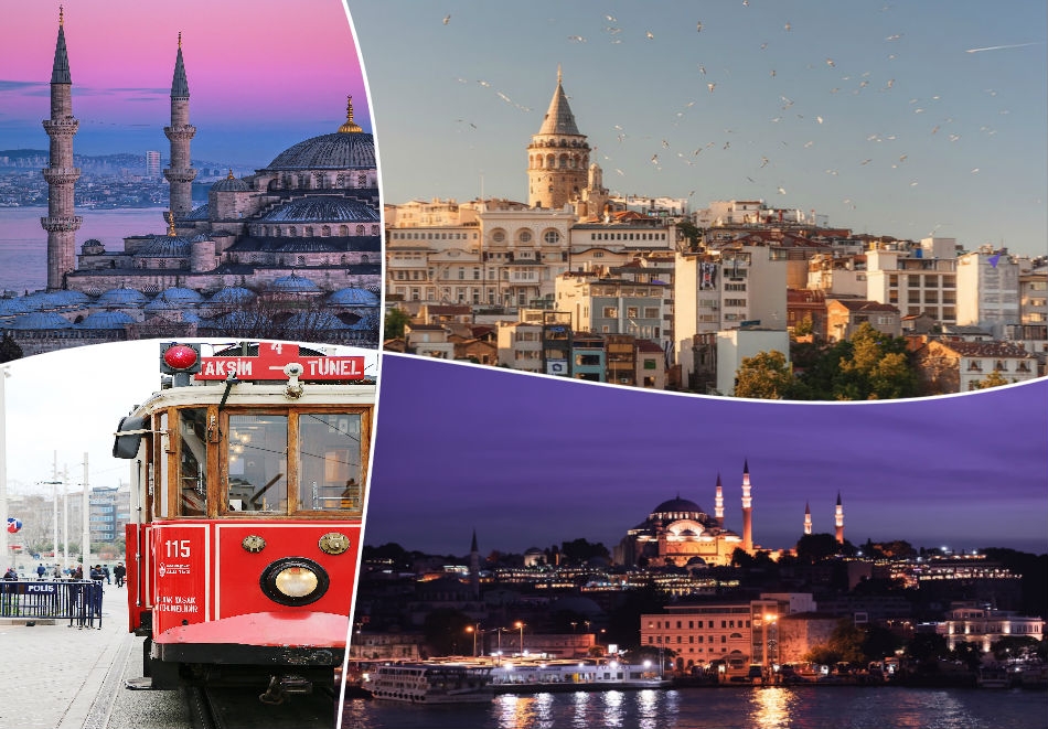 До Истанбул през март! 2 нощувки на човек със закуски  + транспорт  от ТА Шанс 95