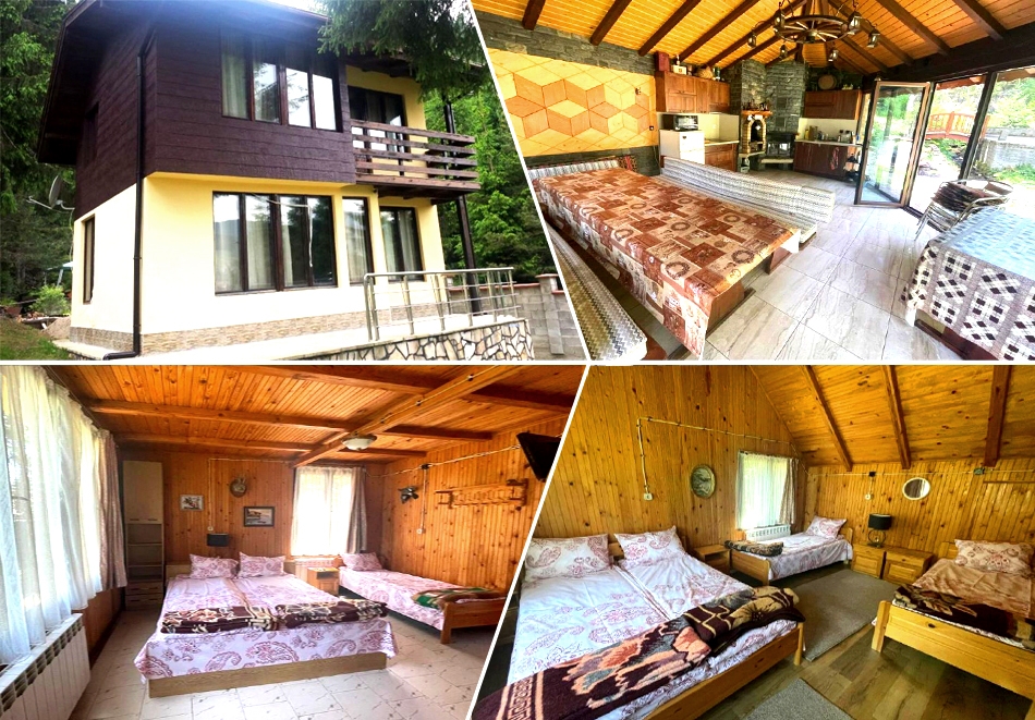 Нощувка за 9 човека в напълно оборудвана къща от Вила Мерджан, Сърница