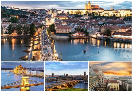 Екскурзия до Прага, Дрезден, Виена и Будапеща 2020! Транспорт, 4 нощувки на човек със закуски и водач  от ТА БОЛГЕРИАН ХОЛИДЕЙС КИТЕН