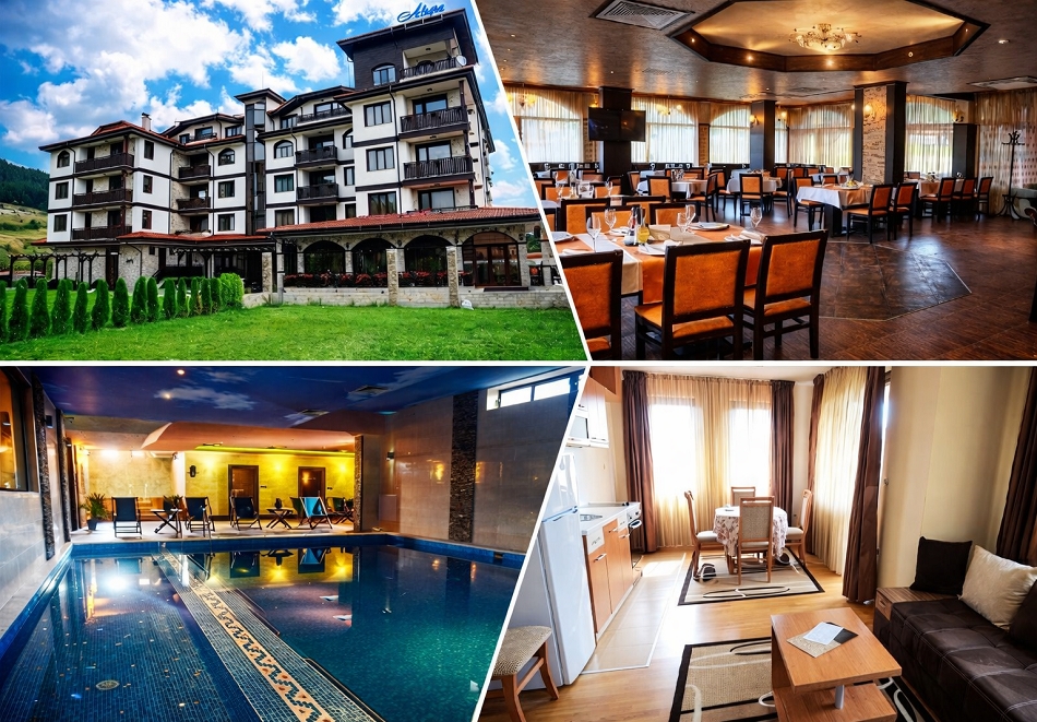 Делник във Велинград: Нощувка на човек с възможност за закуска + вътрешен минерален басейн и релакс зона от Семеен хотел Алегра 4*