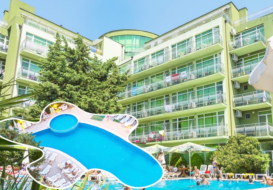 Уикенд в  Слънчев Бряг! Нощувка на човек със закуска + басейн от хотел Бумеранг