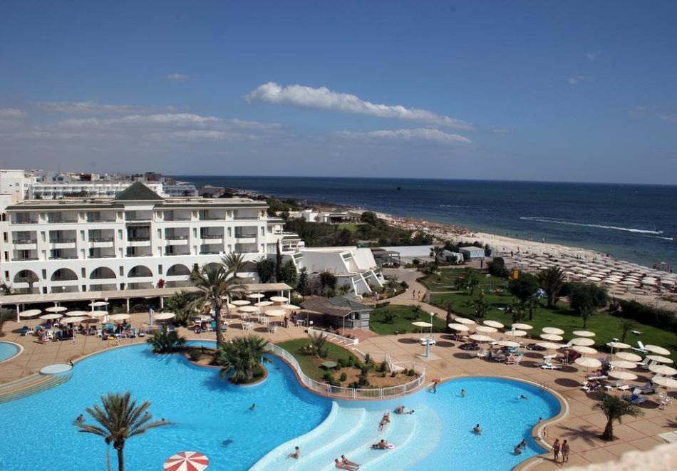 Почивка в Тунис от май до септември 2021. Чартърен полет от София + 7 нощувки на човек на база Ultra All Inclusive в хотел EL MOURADI PALM MARINA 5*, Сус!