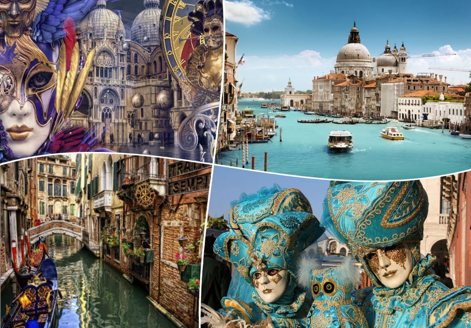 Екскурзия Карнавалът във Венеция, Италия! Транспорт, три нощувки със закуска на човек от ТА България травъл