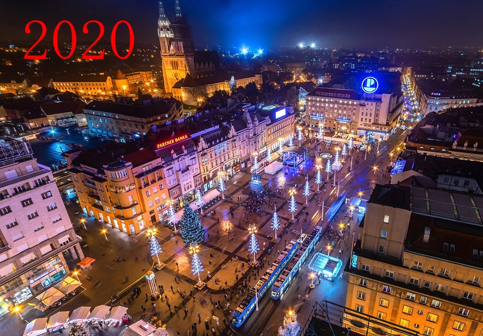Нова Година в Загреб, Гърция! Транспорт, 3 нощувки със закуски и вечери, едната празнична от Караджъ Турс