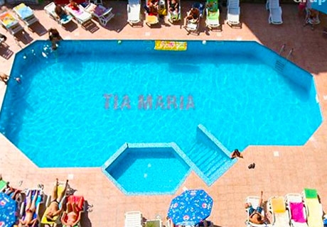 Лято в Слънчев Бряг! Нощувка на човек със на база All inclusive + басейн в  Хотел Тия Мария***